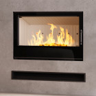 Recuperador de Calor a Lenha Ventilado Elos Ecolux 80 - Metlor